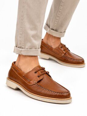 Donald J. Pliner Men's Foster Moc Loafer Whiskey Size 13 NEW